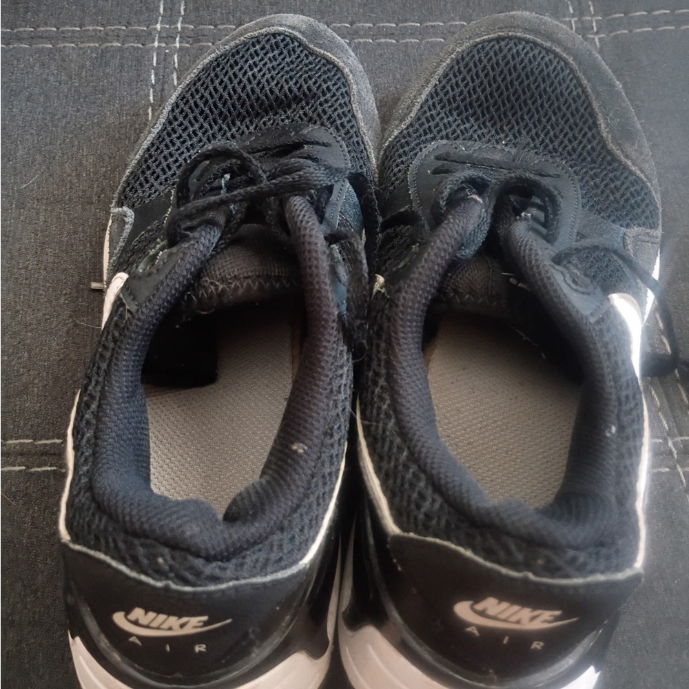 Nike Kids Black and White Air Sneakers